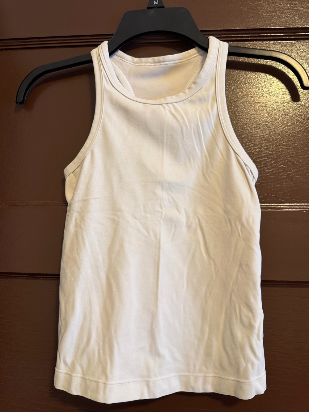 lululemon athletica White Racerback Tank Top